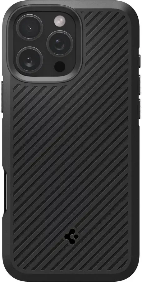 Spigen Core Armor Apple iPhone 16 Pro Hoesje Back Cover Zwart afbeelding 2