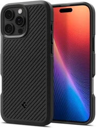 Spigen Core Armor Apple iPhone 16 Pro Hoesje Back Cover Zwart afbeelding