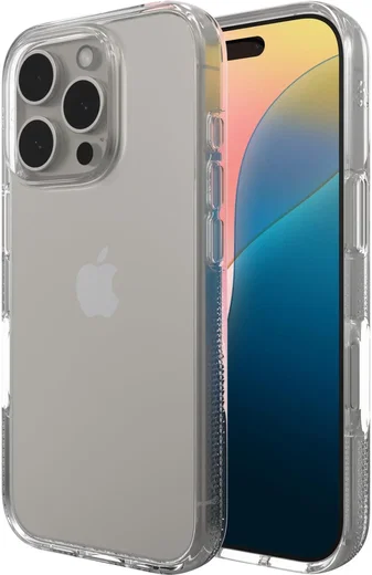 ZAGG Crystal Palace iPhone 16 Pro Hoesje 4M DropProof Back Cover Transparant afbeelding 1