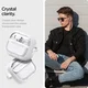 Spigen Galaxy Buds 3 / Buds 3 Pro Hoesje Ultra Hybrid Beschermcase Wit afbeelding 5