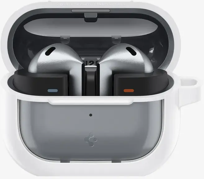 Spigen Galaxy Buds 3 / Buds 3 Pro Hoesje Ultra Hybrid Beschermcase Wit afbeelding 9