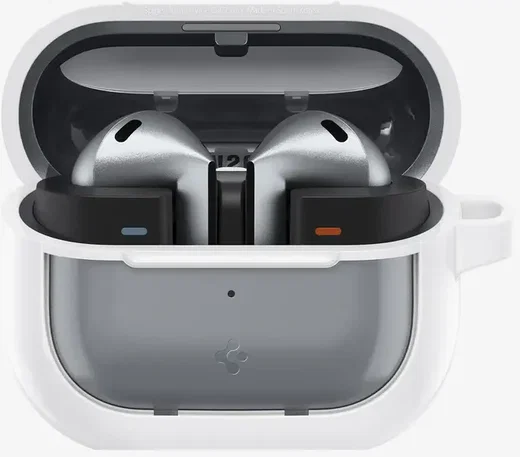 Spigen Galaxy Buds 3 / Buds 3 Pro Hoesje Ultra Hybrid Beschermcase Wit afbeelding 9