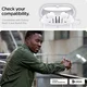 Spigen Galaxy Buds 3 / Buds 3 Pro Hoesje Ultra Hybrid Beschermcase Wit afbeelding 3