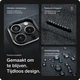 Rosso Avanti iPhone Air Hoesje Alcantara MagSafe met Wallet Grijs afbeelding 5