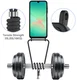 Samsung Galaxy A56 / A36 Hoesje met Koord en Pasjeshouder Siliconen Zwart afbeelding 8