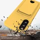 Samsung Galaxy S25 FE Hoesje met Koord en Pasjeshouder Siliconen Geel afbeelding 2