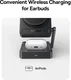 Baseus PicoGo 3-in-1 Draadloze Qi 2.2 Oplader Smartphone/Watch/AirPods 25W Zwart afbeelding 9
