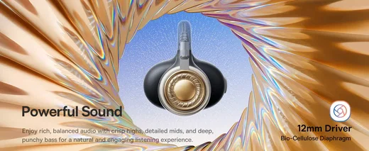 Baseus Bass BC1 Open-Ear True Wireless Draadloze Bluetooth Oordopjes Wit afbeelding 6