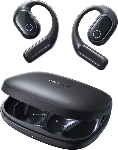 Baseus Eli 2i Fit Open-Ear True Wireless Draadloze Bluetooth Oordopjes Zwart afbeelding 3