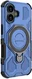 Apple iPhone 17 Hoesje MagSafe 360° Standaard Blauw afbeelding 8
