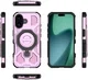Apple iPhone 17 Hoesje MagSafe 360° Standaard Roze afbeelding 9