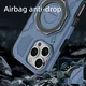 Apple iPhone 16 Pro Max Hoesje MagSafe 360° Standaard Grijs afbeelding 9