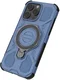 Apple iPhone 15 Pro Hoesje MagSafe 360° Standaard Blauw afbeelding 2