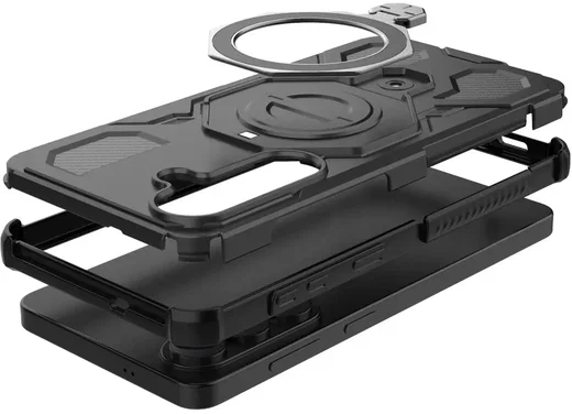 Samsung Galaxy S26 Plus Hoesje MagSafe 360° Standaard Zwart afbeelding 15