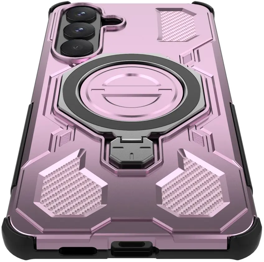 Samsung Galaxy S26 Plus Hoesje MagSafe 360° Standaard Roze afbeelding 15