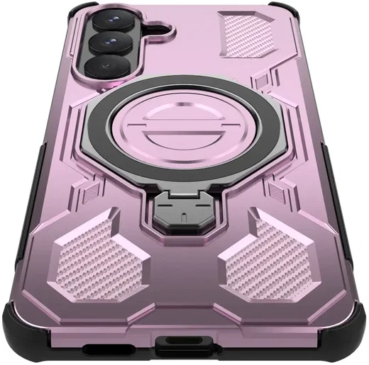 Samsung Galaxy S26 Plus Hoesje MagSafe 360° Standaard Roze afbeelding 15
