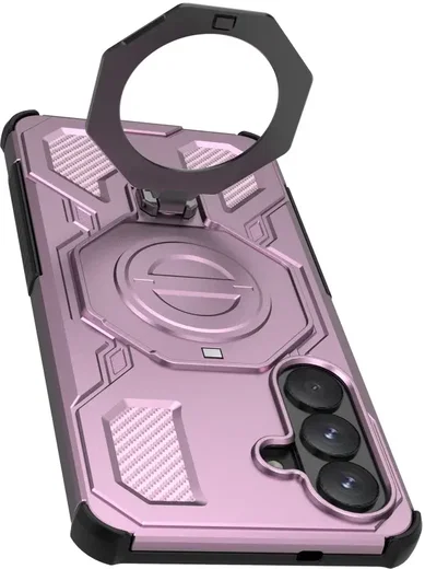 Samsung Galaxy S26 Plus Hoesje MagSafe 360° Standaard Roze afbeelding 16