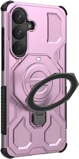 Samsung Galaxy S26 Plus Hoesje MagSafe 360° Standaard Roze afbeelding 11