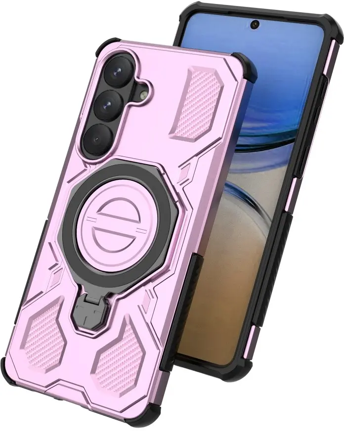 Samsung Galaxy S26 Plus Hoesje MagSafe 360° Standaard Roze afbeelding 7