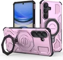 Samsung Galaxy S26 Plus Hoesje MagSafe 360° Standaard Roze