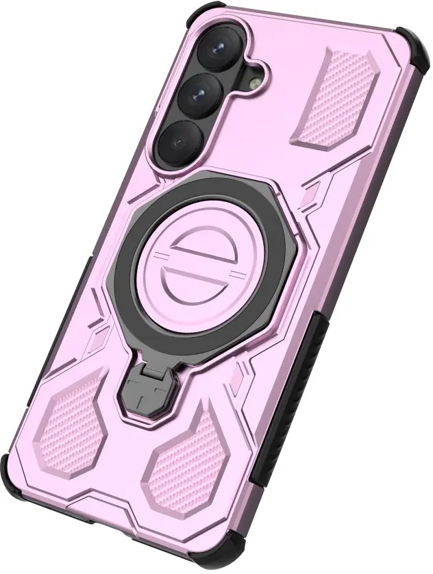 Samsung Galaxy S26 Plus Hoesje MagSafe 360° Standaard Roze afbeelding 6