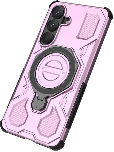 Samsung Galaxy S26 Plus Hoesje MagSafe 360° Standaard Roze afbeelding 6