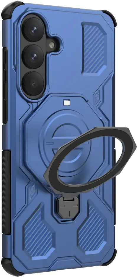 Samsung Galaxy S26 Plus Hoesje MagSafe 360° Standaard Blauw afbeelding 12