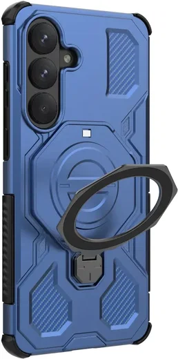 Samsung Galaxy S26 Plus Hoesje MagSafe 360° Standaard Blauw afbeelding 12