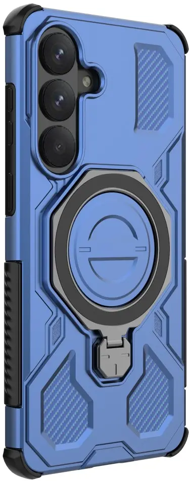 Samsung Galaxy S26 Plus Hoesje MagSafe 360° Standaard Blauw afbeelding 14