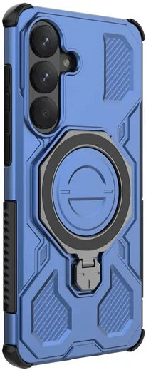 Samsung Galaxy S26 Plus Hoesje MagSafe 360° Standaard Blauw afbeelding 14