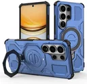 Samsung Galaxy S26 Ultra Hoesje MagSafe 360° Standaard Blauw
