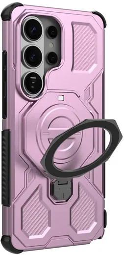 Samsung Galaxy S26 Ultra Hoesje MagSafe 360° Standaard Roze afbeelding 7