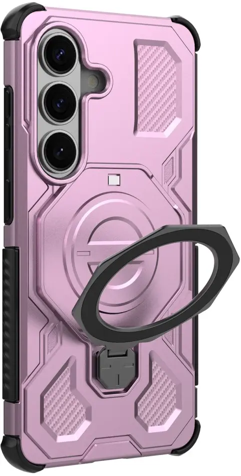 Samsung Galaxy S26 Hoesje MagSafe 360° Standaard Roze afbeelding 7