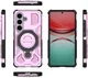 Samsung Galaxy S26 Hoesje MagSafe 360° Standaard Roze afbeelding 8