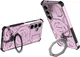 Samsung Galaxy S26 Hoesje MagSafe 360° Standaard Roze afbeelding 2