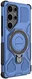 Samsung Galaxy S25 Ultra Hoesje MagSafe 360° Standaard Blauw afbeelding 7