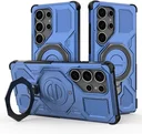 Samsung Galaxy S25 Ultra Hoesje MagSafe 360° Standaard Blauw