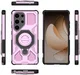 Samsung Galaxy S25 Ultra Hoesje MagSafe 360° Standaard Roze afbeelding 8