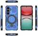 Samsung Galaxy S25 Hoesje MagSafe 360° Standaard Blauw afbeelding 9