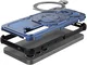 Samsung Galaxy S25 Hoesje MagSafe 360° Standaard Blauw afbeelding 5