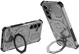 Samsung Galaxy S25 Hoesje MagSafe 360° Standaard Grijs afbeelding 2