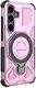 Samsung Galaxy S25 Hoesje MagSafe 360° Standaard Roze afbeelding 6
