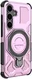 Samsung Galaxy S25 Plus Hoesje MagSafe 360° Standaard Roze afbeelding 6