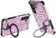 Samsung Galaxy S25 Plus Hoesje MagSafe 360° Standaard Roze afbeelding 2