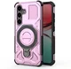 Samsung Galaxy S25 Plus Hoesje MagSafe 360° Standaard Roze afbeelding 7