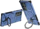 Samsung Galaxy S24 Ultra Hoesje MagSafe 360° Standaard Blauw afbeelding 2