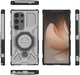 Samsung Galaxy S24 Ultra Hoesje MagSafe 360° Standaard Grijs afbeelding 8