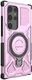 Samsung Galaxy S24 Ultra Hoesje MagSafe 360° Standaard Roze afbeelding 6
