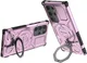 Samsung Galaxy S24 Ultra Hoesje MagSafe 360° Standaard Roze afbeelding 2