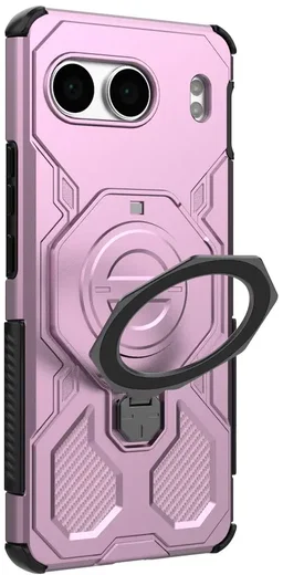 OnePlus Nord 4 Hoesje MagSafe 360° Standaard Roze afbeelding 7